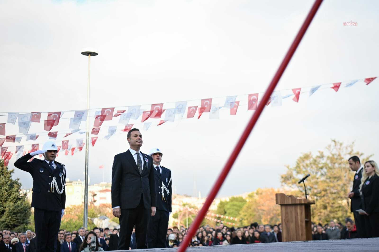Balıkesir'de Atatürk'ün vefatının 86'ncı yılında anma töreni düzenlendi