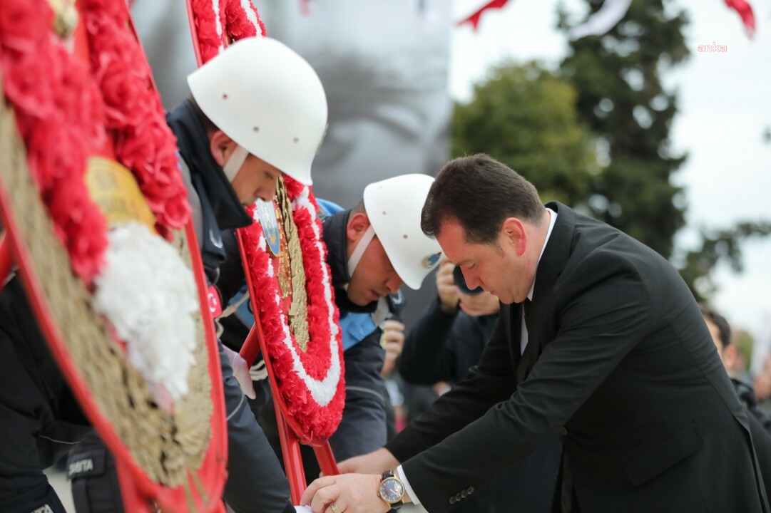 Atatürk'ün ölümünün 86'ncı yılı dolayısıyla Silivri'de anma töreni düzenlendi