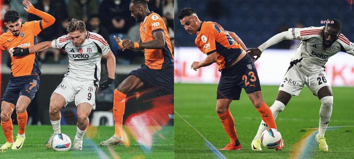 Başakşehir sahasında Beşiktaş ile 0-0 berabere kaldı