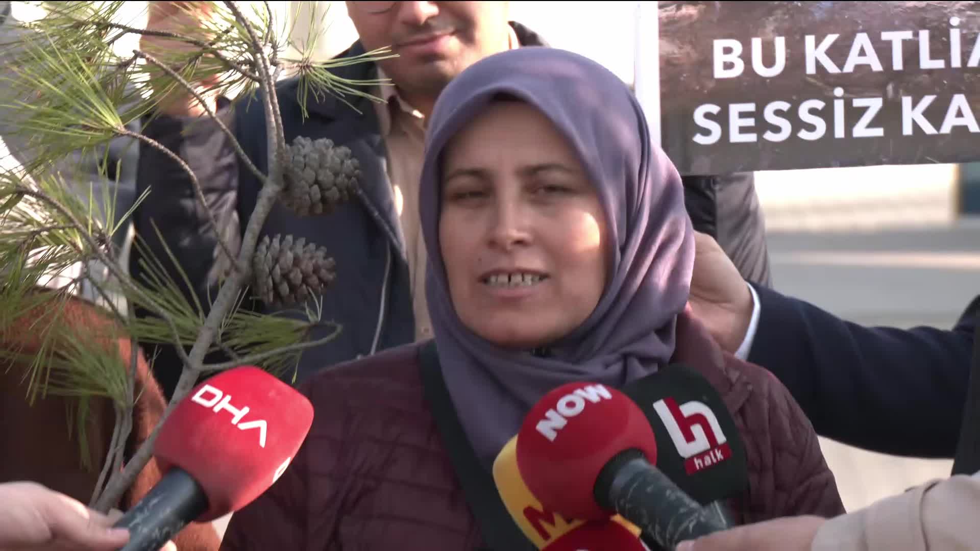 Kazdağları köylüleri, Danıştay önünde bakır madeni projesi için açıklama yaptı: Mahkemelerimiz duysun artık sesimizi
