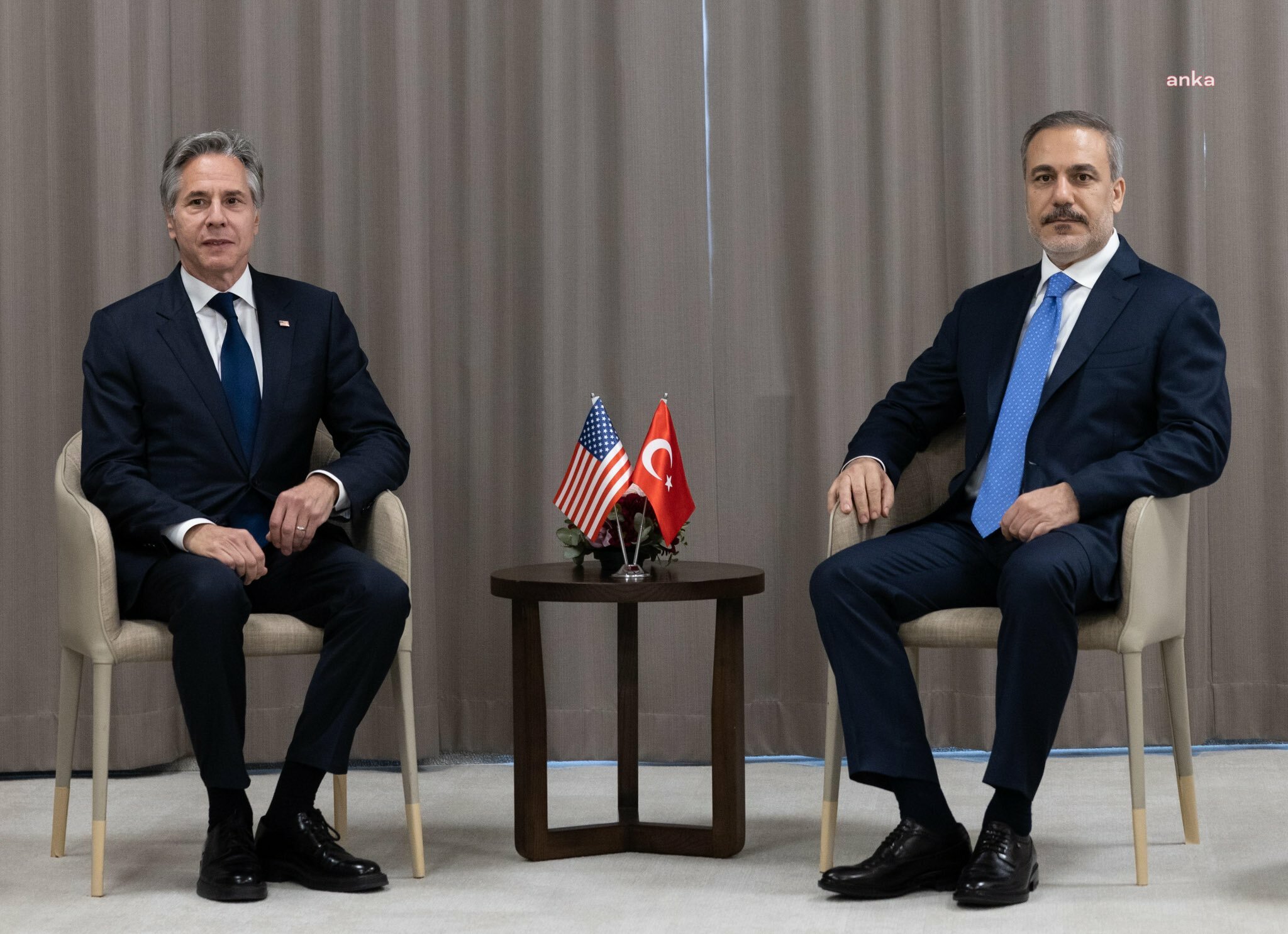 Bakan Fidan, ABD Dışişleri Bakanı Blinken ile görüştü