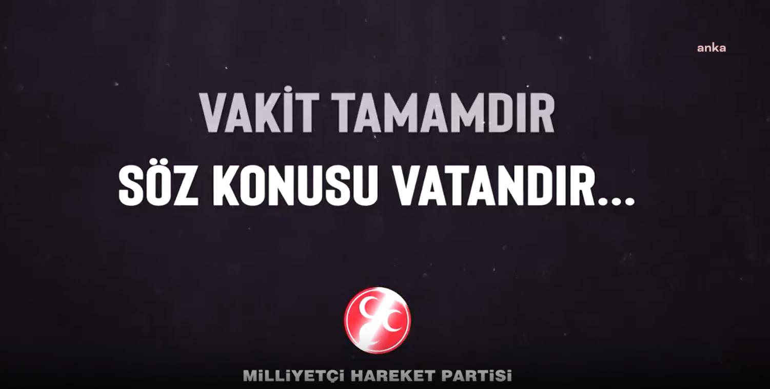 MHP: “Vakit tamamdır söz konusu vatandır”