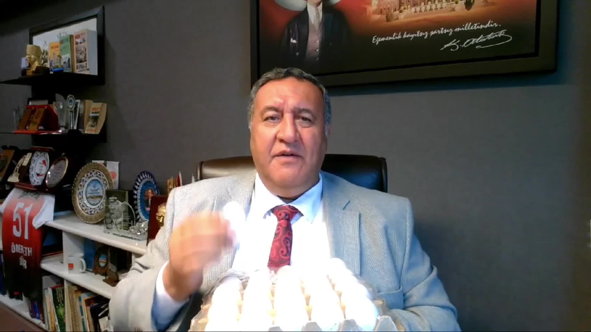 Ömer Fethi Gürer: ''Yumurtanın kolisi 139 liraya çıktı, iktidar halkın sofrasındaki yumurtayı da lüks hale getirdi''