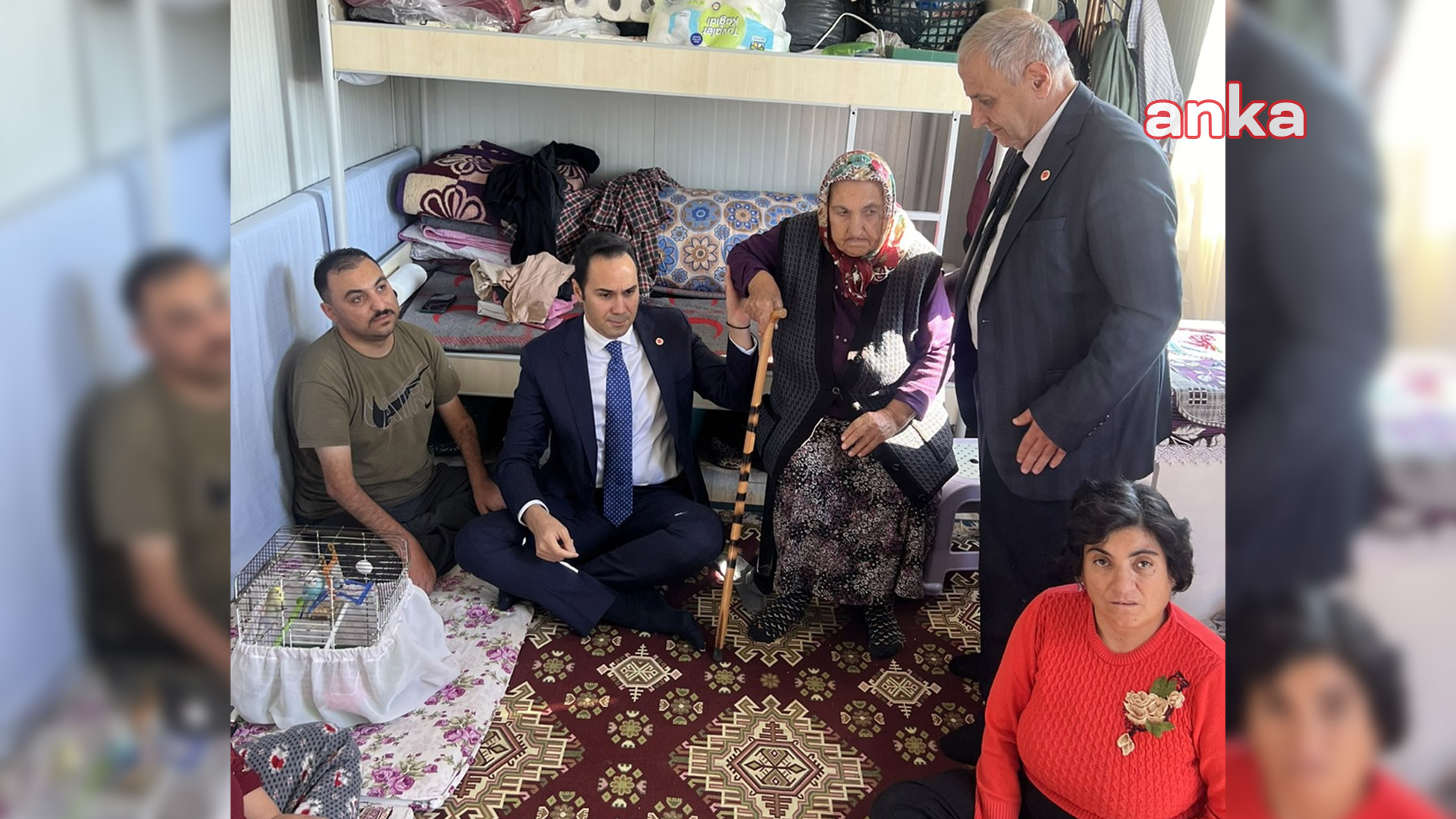 Doğru Yol Partisi Genel Başkanı Cenk Küpeli, Nurdağı’nı ziyaret etti