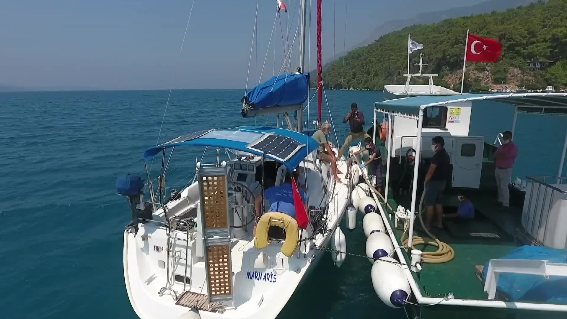 Muğla Büyükşehir Belediye Başkanı Aras: “Masmavi denizlerimizin temiz kalması için çalışıyoruz”