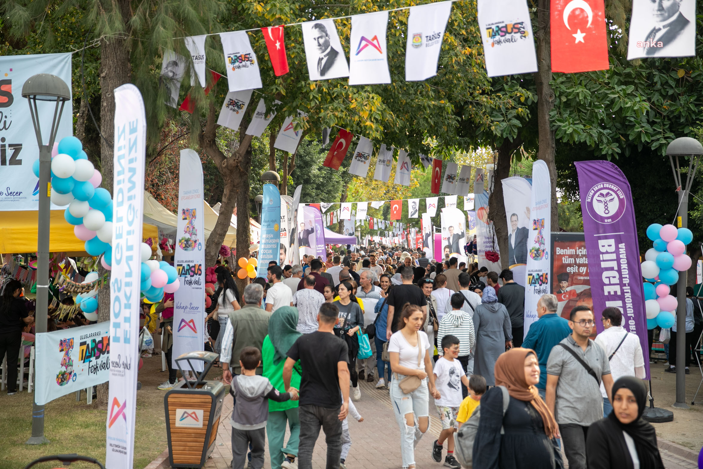 3. Uluslararası Tarsus Festivali, esnafın ve vatandaşların beğenisini kazandı