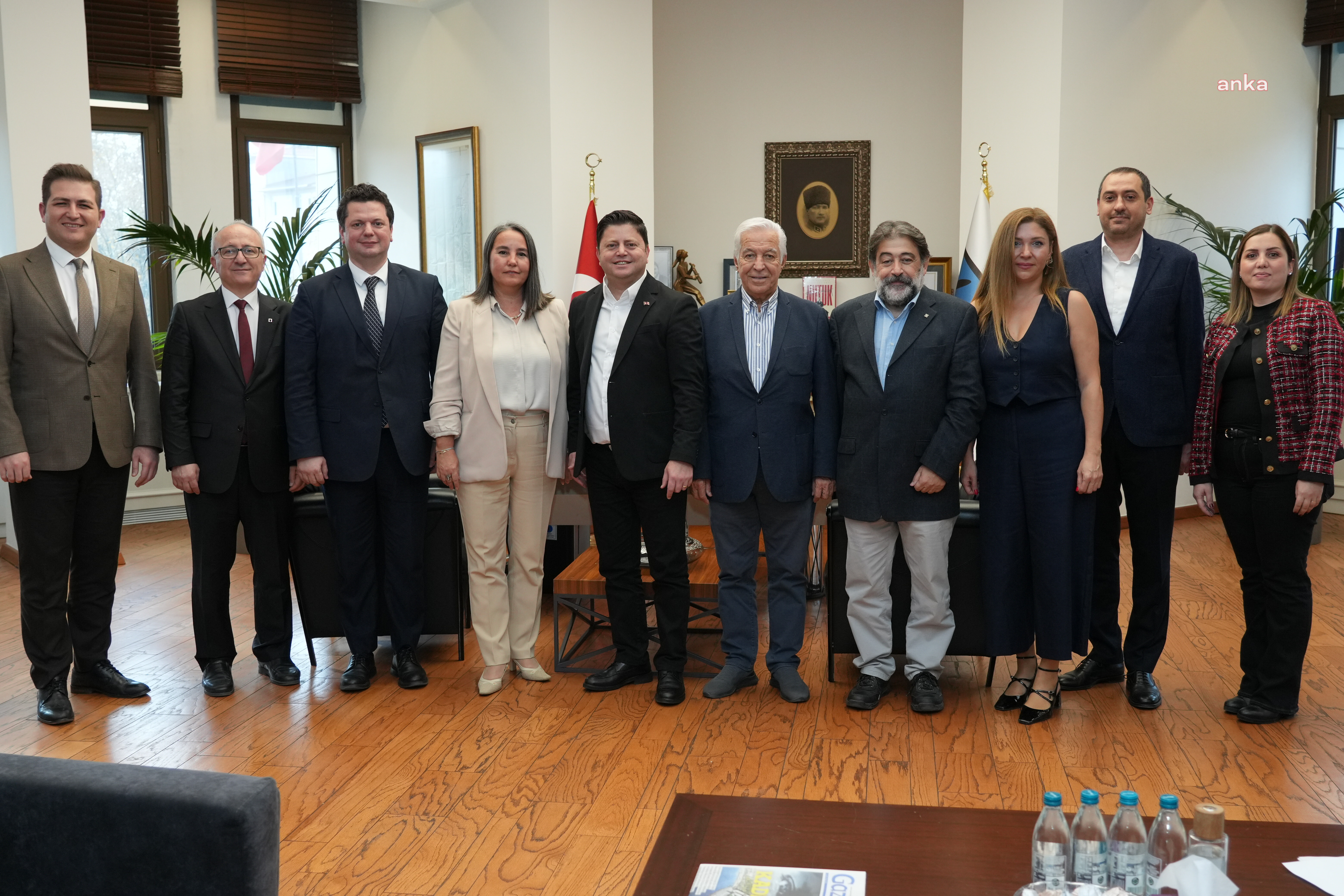 Kadıköy Belediye Başkanı Kösedağı, Mimarlar Odası yöneticileriyle bir araya geldi