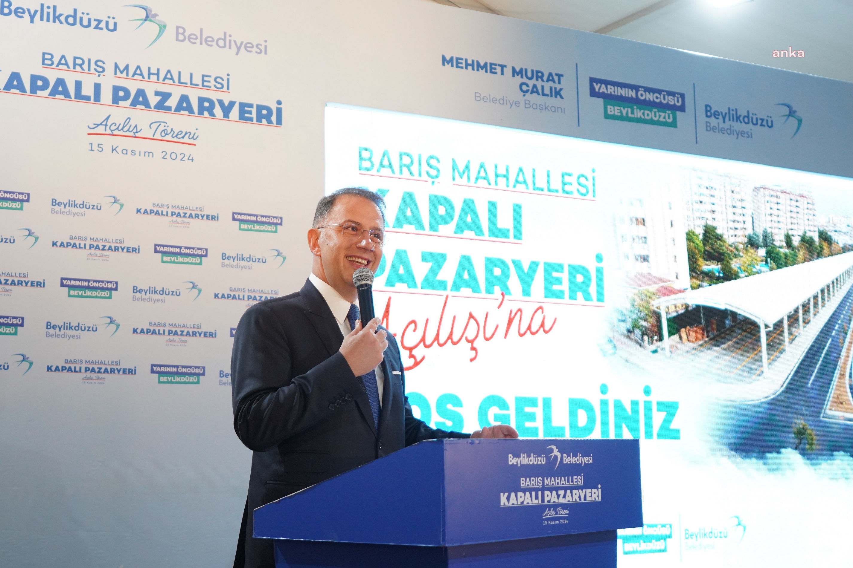 Beylikdüzü Belediyesi, Barış Mahallesi Kapalı Pazaryeri’ni hizmete açtı
