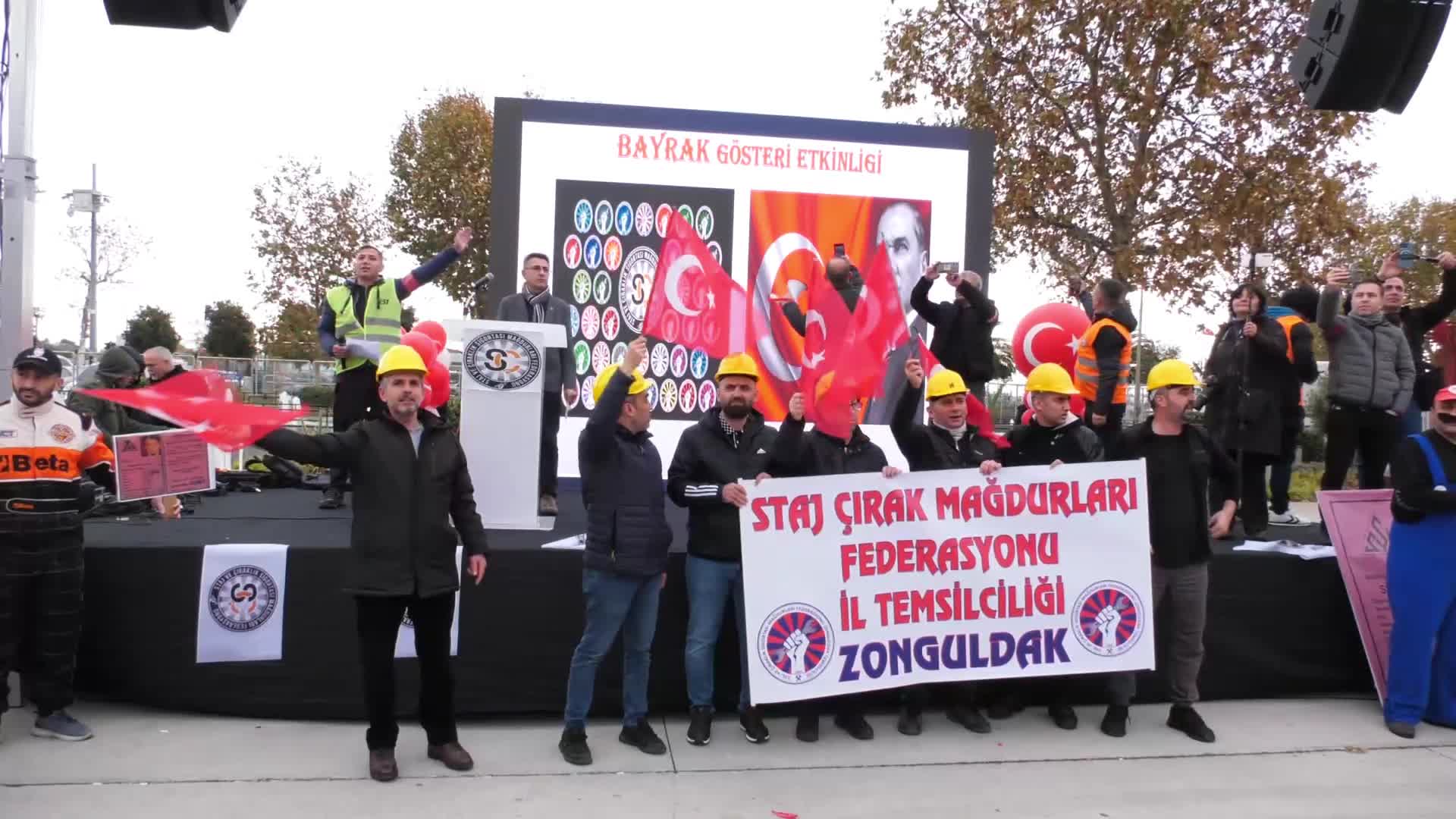 Staj ve çıraklık mağdurları bir kez daha ses yükseltti: Artık yeter! Hakkımız olanı istiyoruz