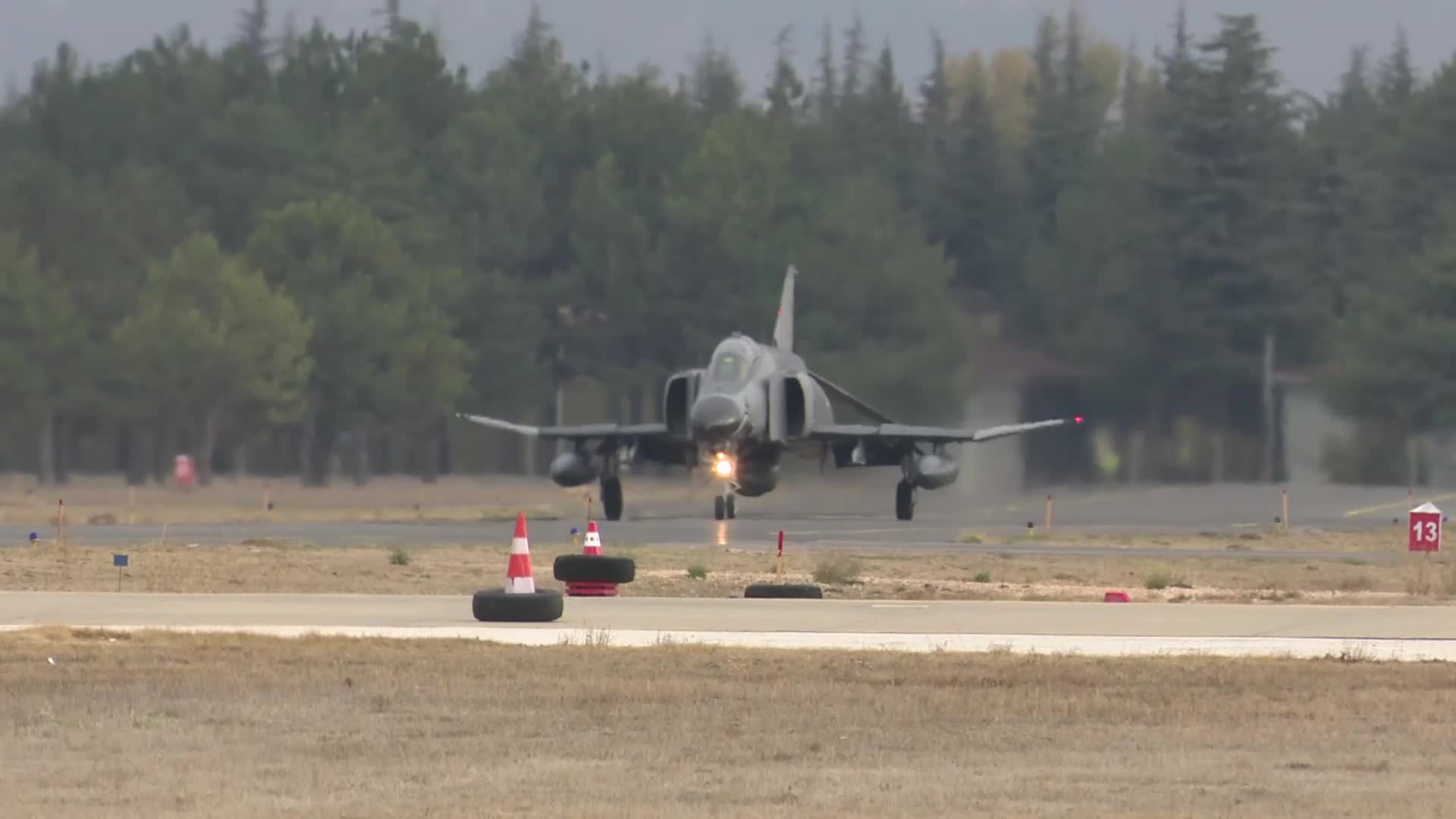 F-4E Phantom II uçaklarının envantere girişinin 50’inci yılında özel uçuş