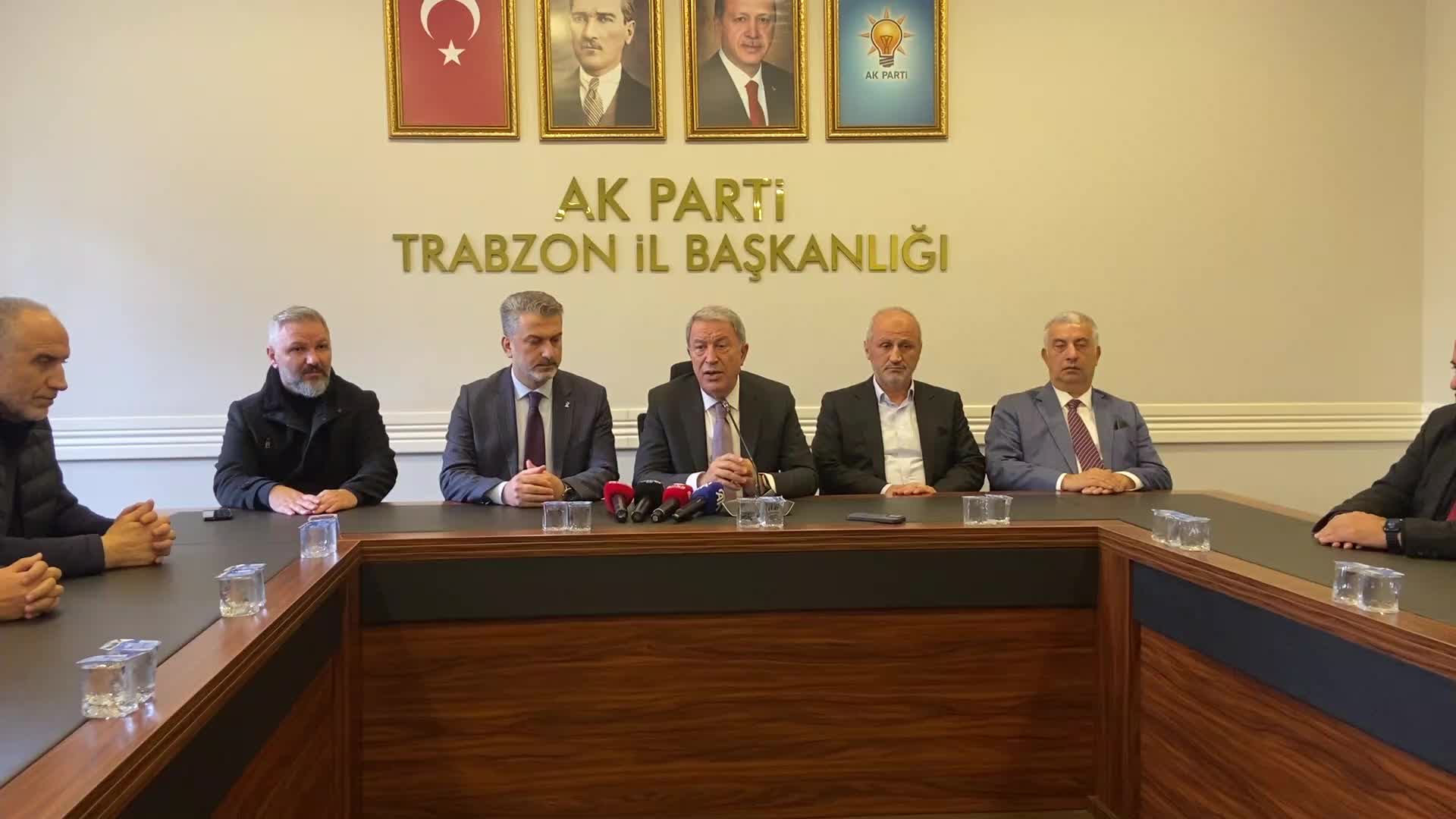 TBMM Savunma Komisyonu Başkanı Akar: "Kürt kardeşlerimize karşı bir tavrımız, hareketimiz asla söz konusu olamaz"