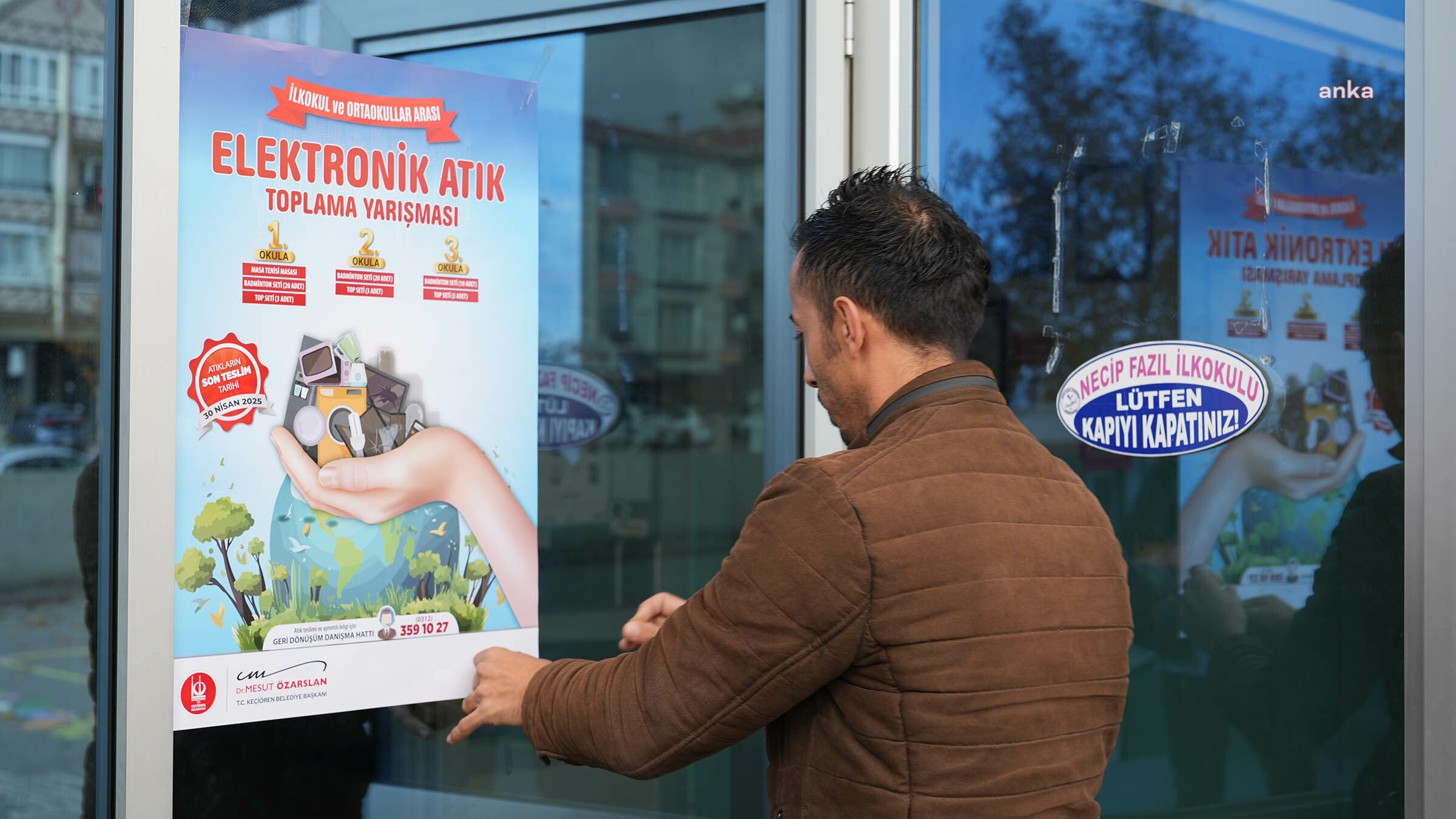 Keçiören’de "Elektronik Atık Toplama Yarışması" başladı