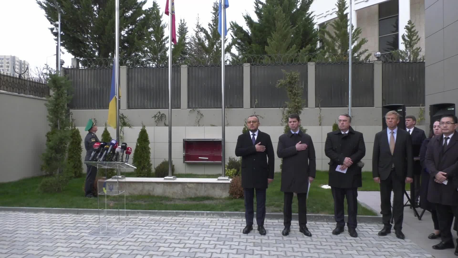 Ukrayna-Rusya savaşının ''bininci günü anma töreni''... Ukrayna Büyükelçisi Bodnar: “Rusya’nın saldırıları artıyor, biz de ona göre önlem alacağız”