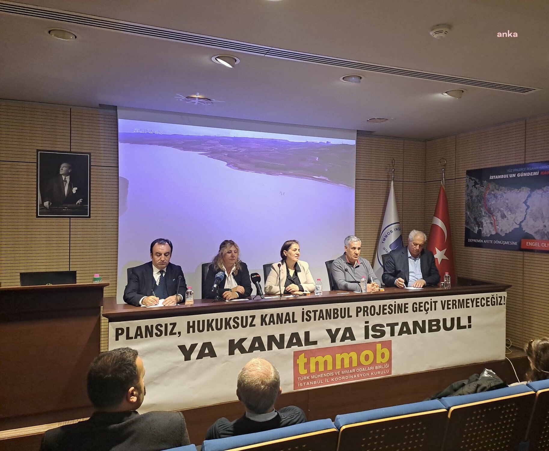 TMMOB’dan “Kanal İstanbul” keşfine tepki: “Bilimden ve akıldan uzak bu proje ısrarınızdan vazgeçin”