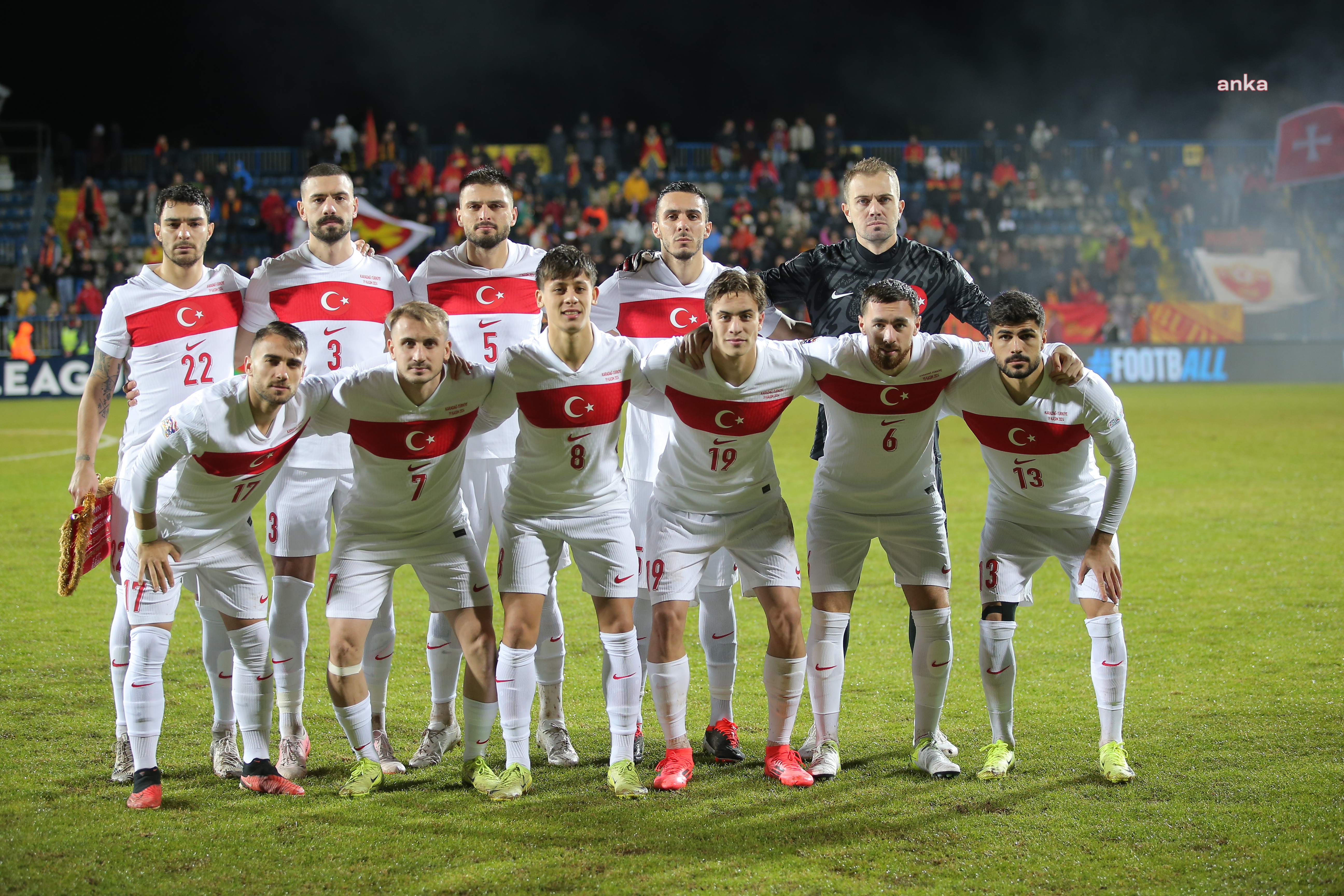 Türkiye, Karadağ'a 3-1 mağlup oldu