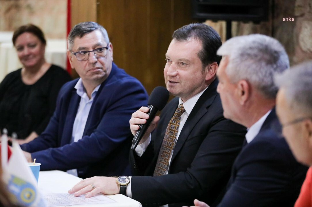 Silivri Belediye Başkanı Balcıoğlu, Tutrakan Belediye Başkanı Stefanov'u makamında ağırladı