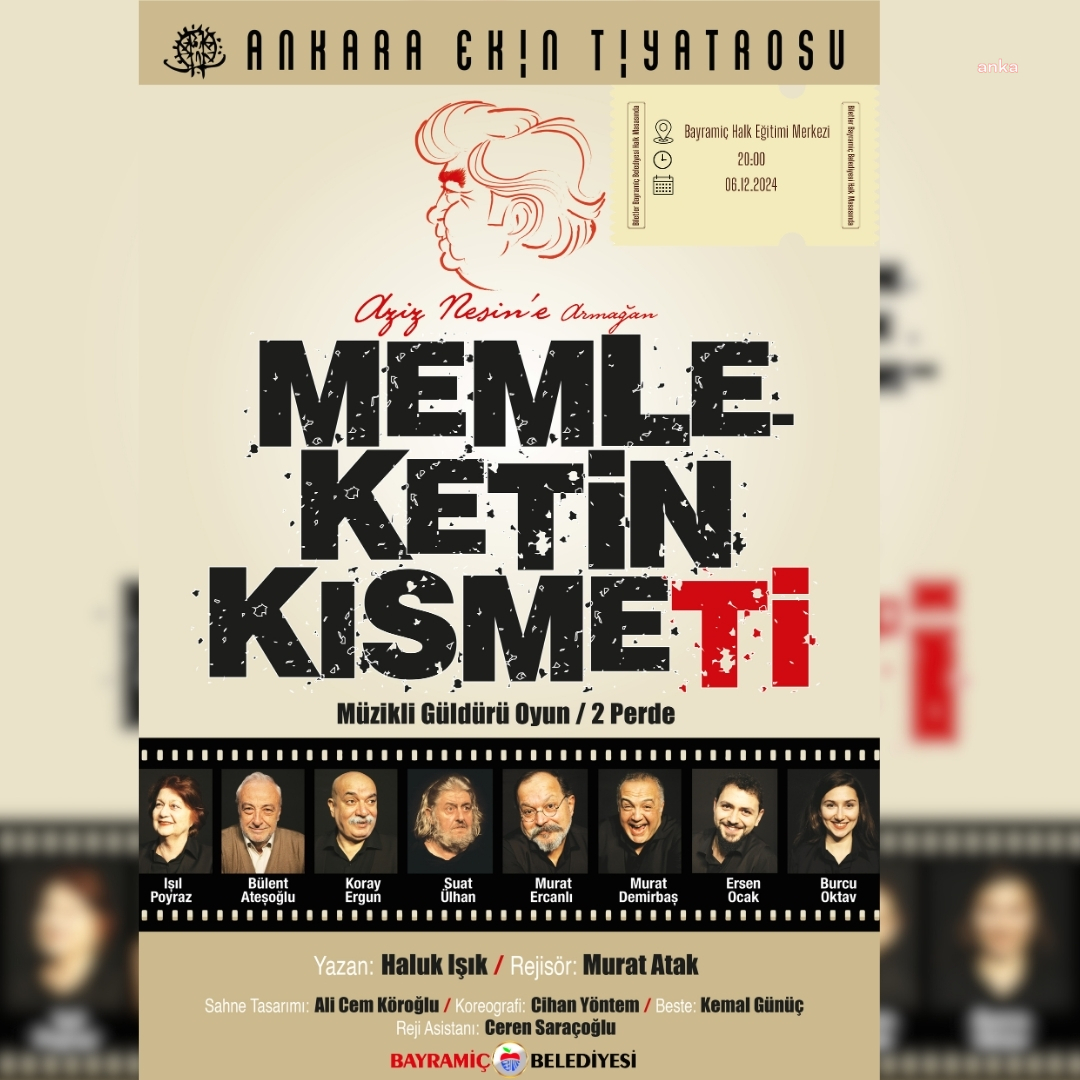 “Memleketin Kısmeti”, 6 Aralık’ta Bayramiç’te