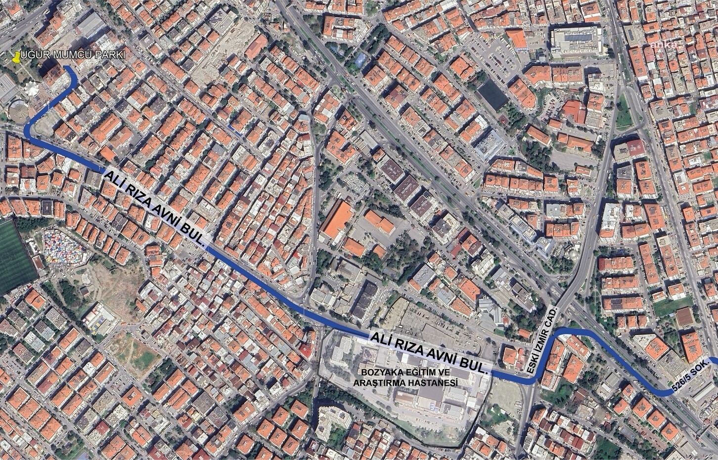 Buca Metrosu’nda TBM taşınıyor
