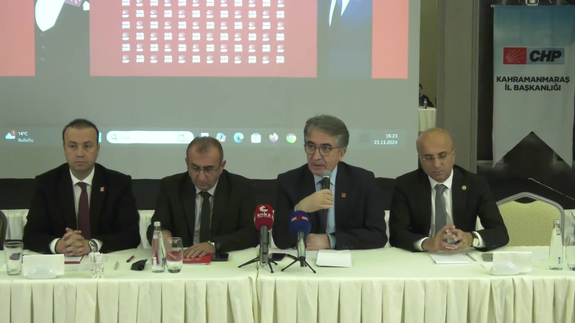 CHP’nin ekonomi heyeti Kahramanmaraş’ta... Volkan Demir: ‘’30 Kasım’da sona erecek mücbir sebebi üç seneliğine uzatın”