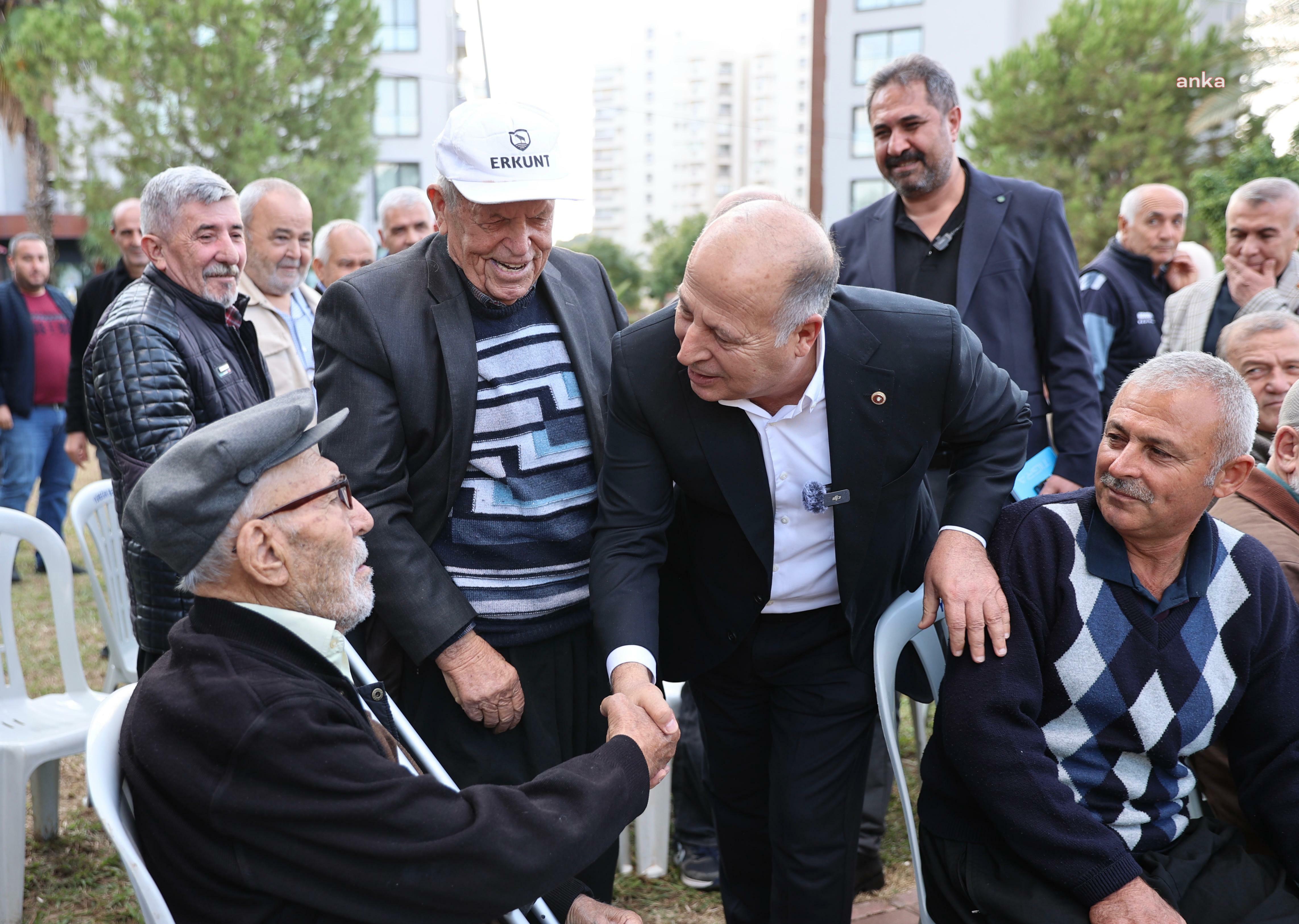 Yüreğir Belediye Başkanı Demirçalı, mahallelerde vatandaşları dinlemeyi sürdürüyor