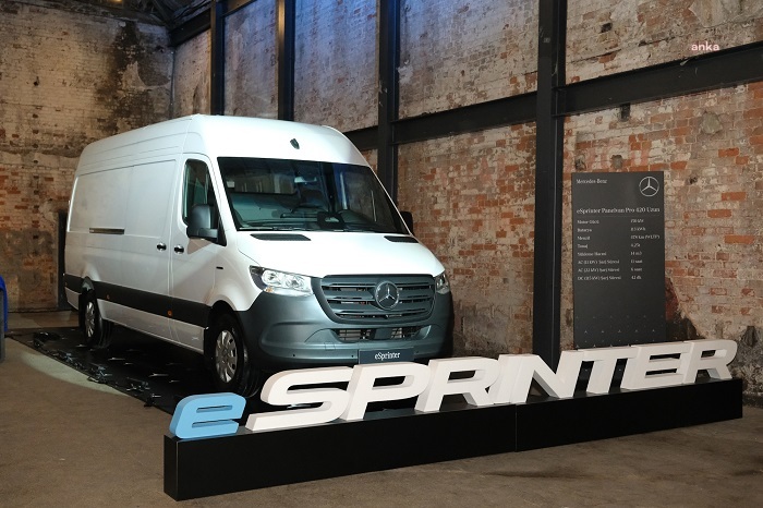 Yeni eSprinter ile Mercedes-Benz hafif ticari araçlarda elektrikli dönüşüm başlıyor