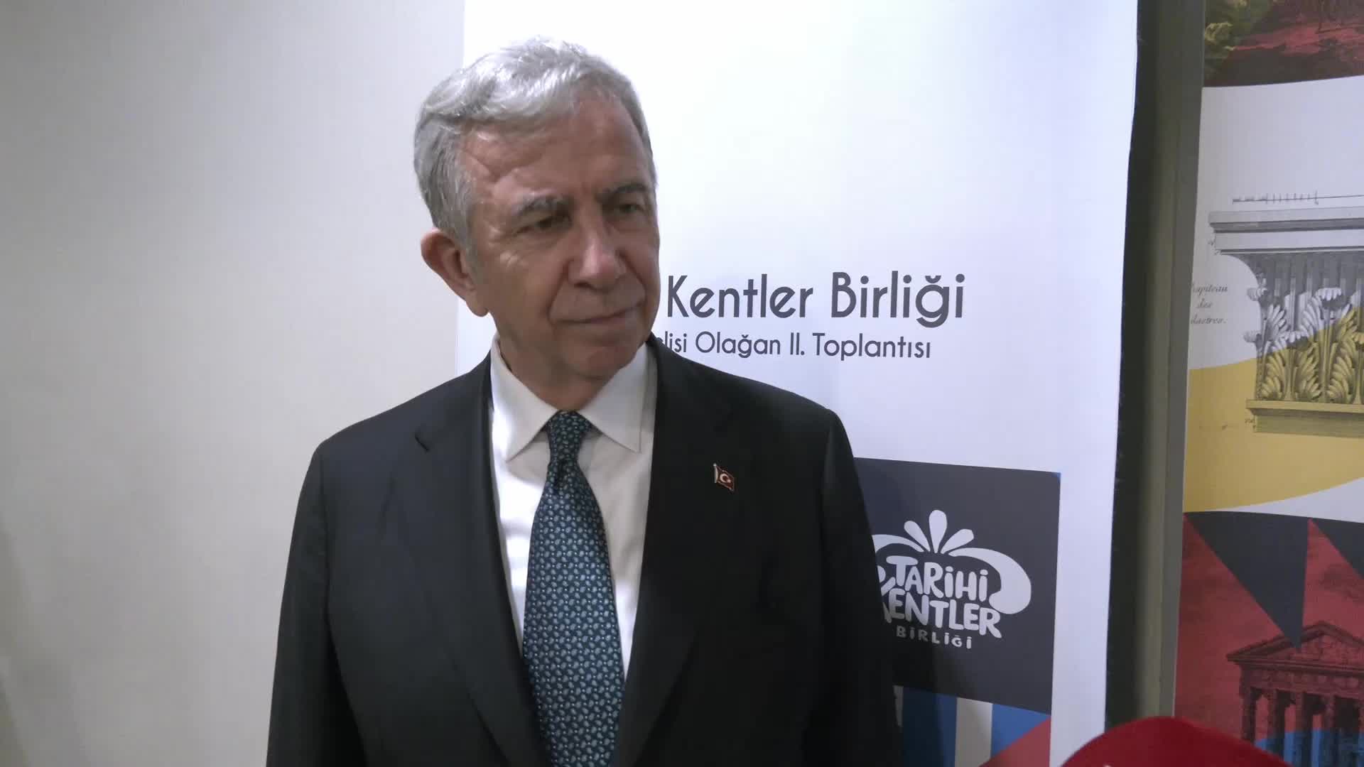 Tarih Kentler Birliği toplantısı... Yavaş: "Genellikle gündemdeki konular oy birliğiyle çıktı. Burada siyasi hiçbir şey yok"