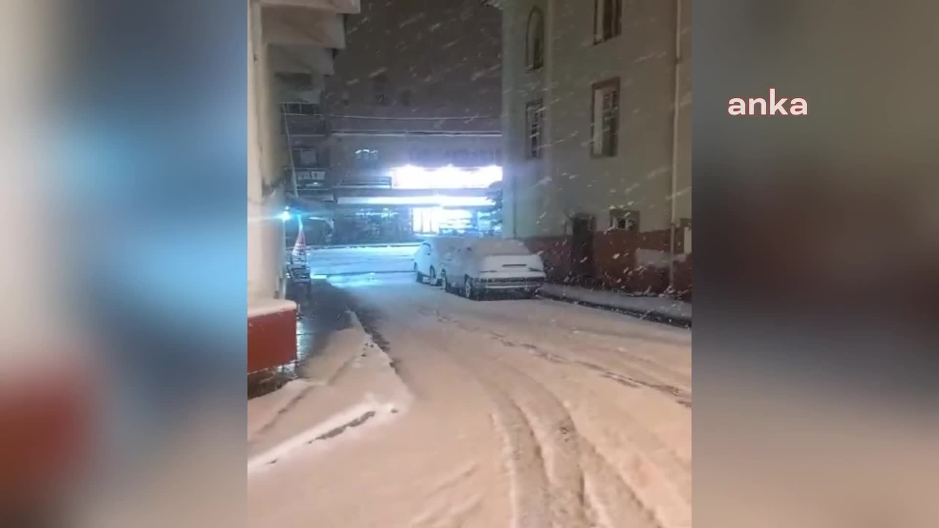 Karabük ve ilçelerinde kar yağışı