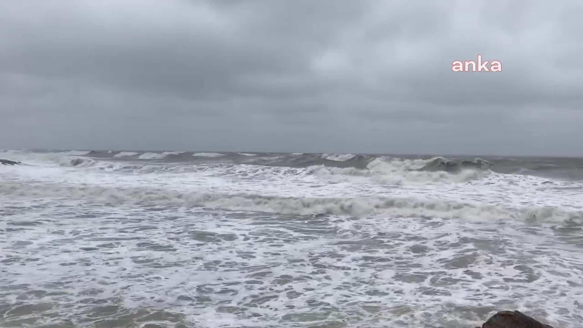 Akçakoca'da şiddetli fırtına