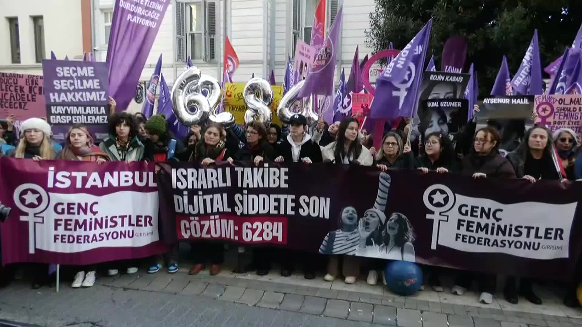 Kadın örgütleri Kadıköy'den seslendi: 6284 sayılı Kanun'u uygula
