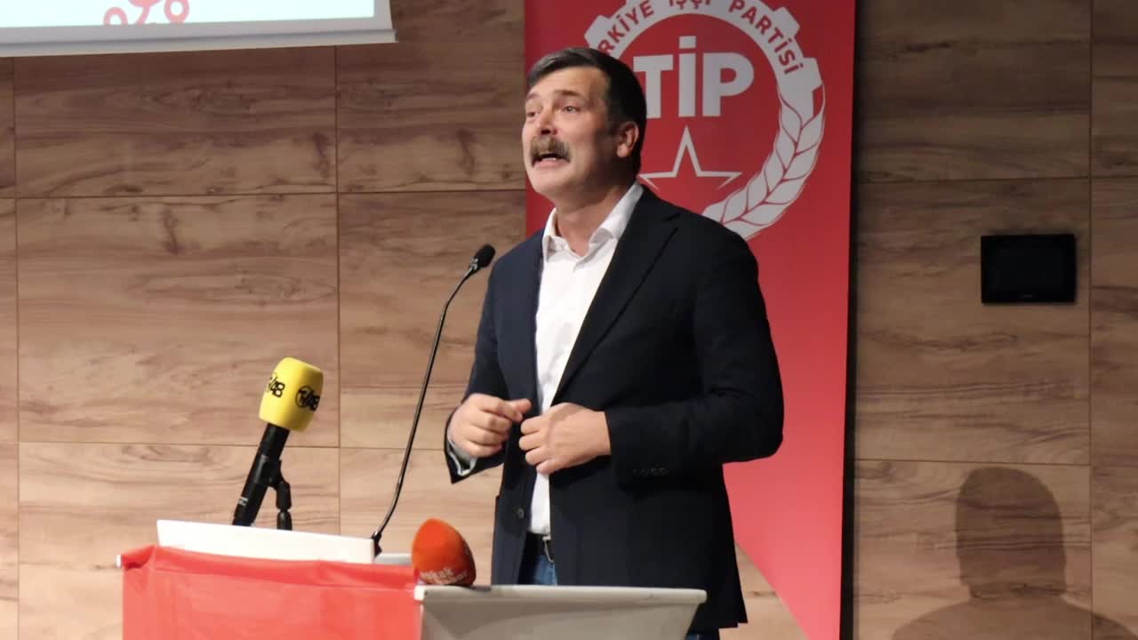 TİP Genel Başkanı Baş: “Toplumu çürüterek yönetmeye çalışan bir iktidar var”