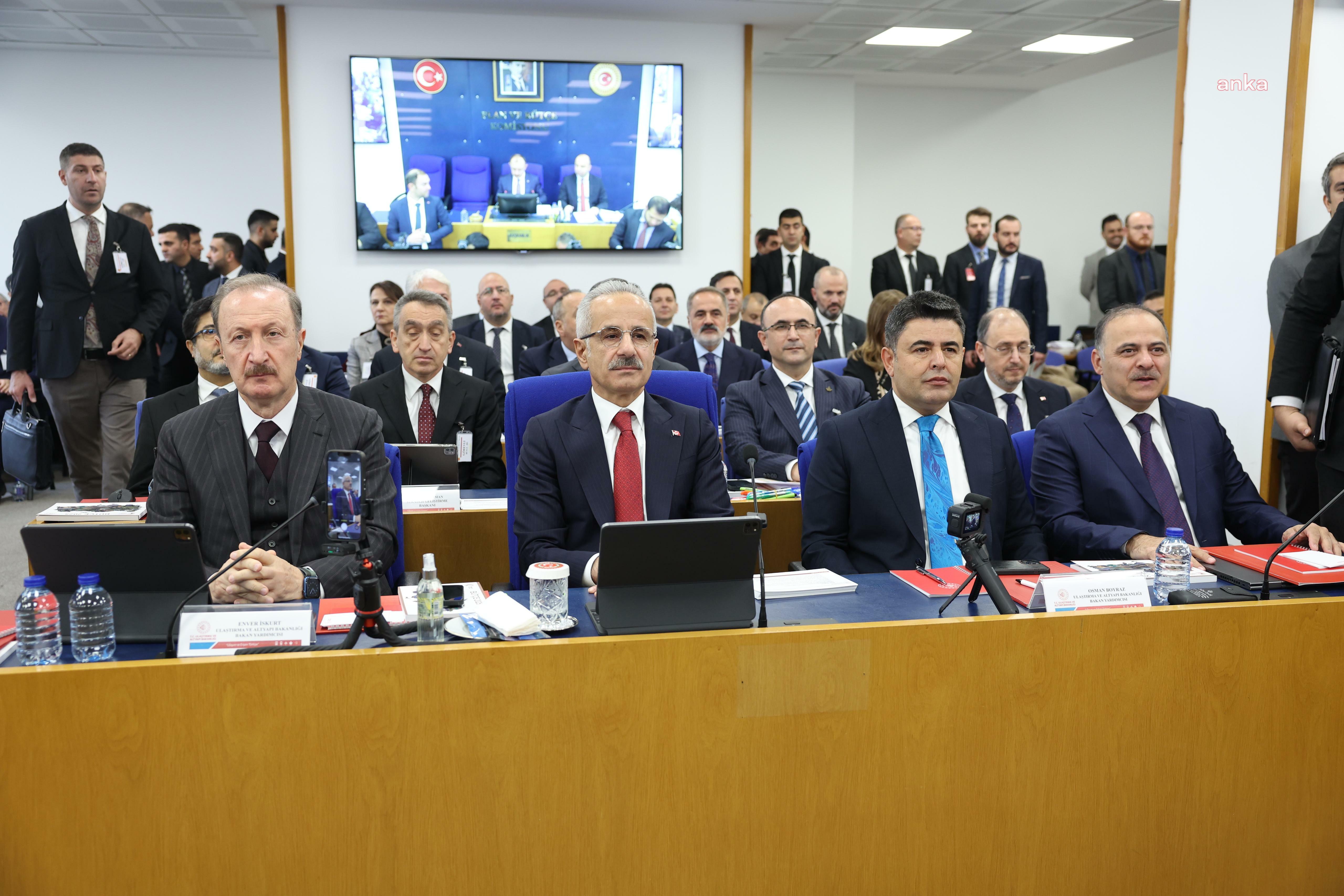 TBMM Plan ve Bütçe komisyonu... Bakan Uraloğlu: "Trafik güvenliğinde önemli gelişme sağladık. Hayatını kaybeden kişi sayısında yüzde 77’lik bir azalma olmuştur"