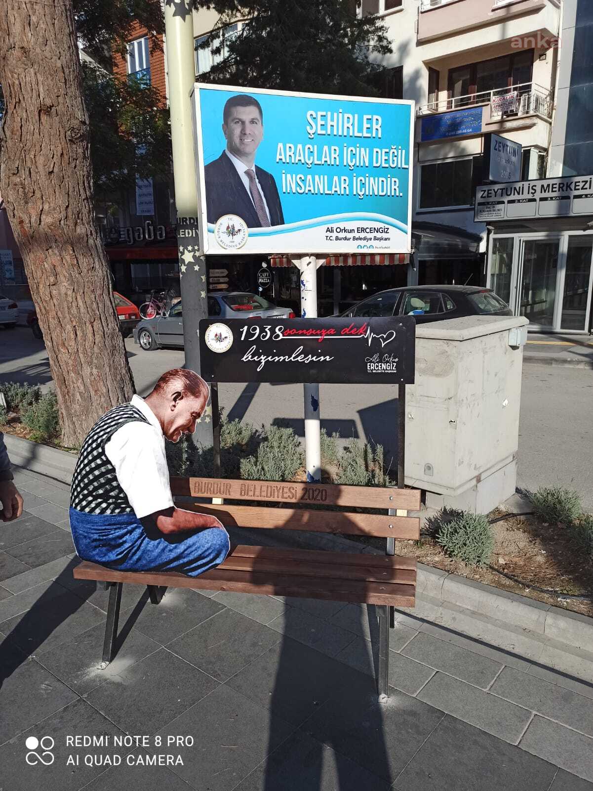 BURDUR BELEDİYESİ'NDEN ATATÜRK ÇERÇEVESİ