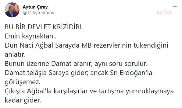 İYİ PARTİ'Lİ ÇIRAY'DAN İDDİA: YUMRUKLAŞTILAR