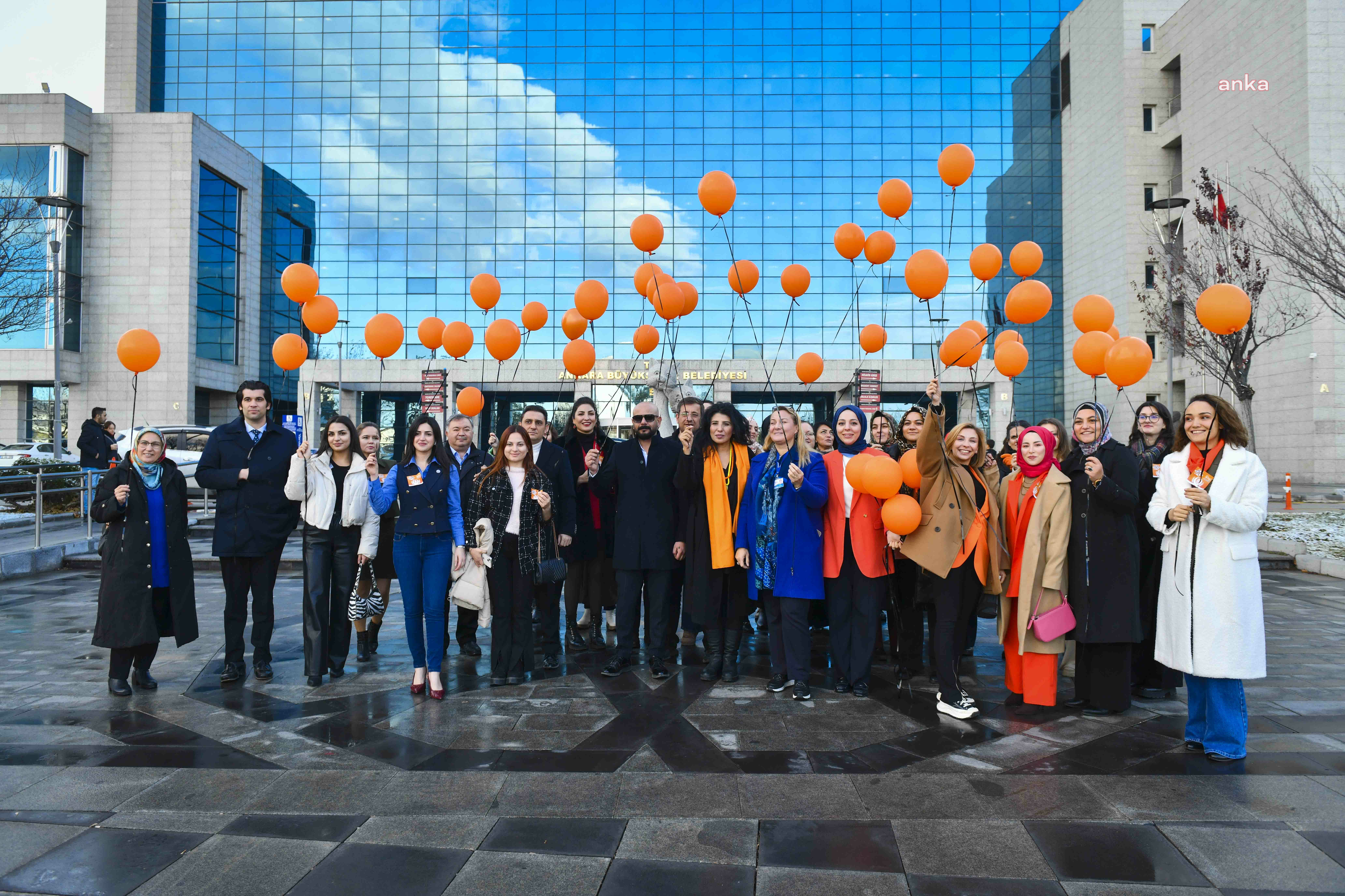 Ankara Büyükşehir Belediyesi, 'Şiddete toleransımız yok' sloganıyla program düzenledi