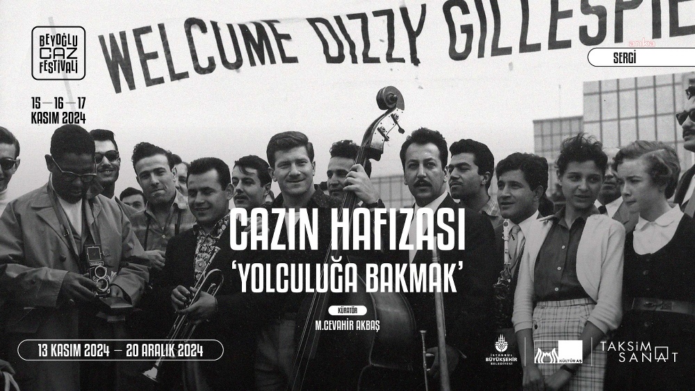 “Cazın Hafızası: Yolculuğa Bakmak” sergisi, Taksim Sanat’ta ziyaretçilerini bekliyor