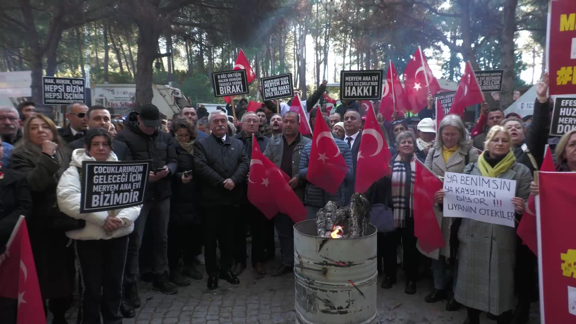 "Meryem Ana" nöbeti sürüyor... CHP’li İnanç’tan iktidara: Bu halk, bu hesabı Bağdat'a bile bırakmaz, döndürür