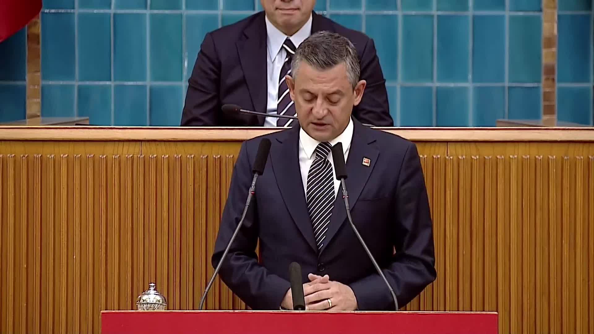 CHP grup toplantısı... Özgür Özel: Kreş açmaya devam edeceğiz