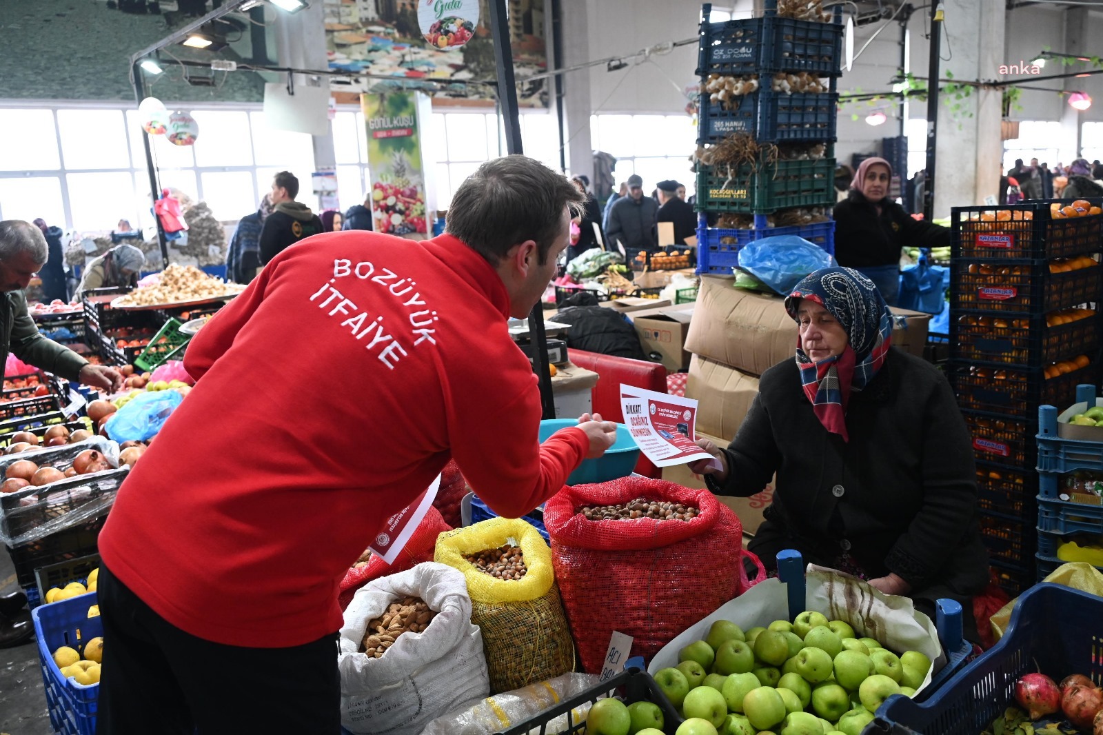 Bozüyük Belediyesi itfaiyesinden karbonmonoksit zehirlenmelerine karşı uyarı
