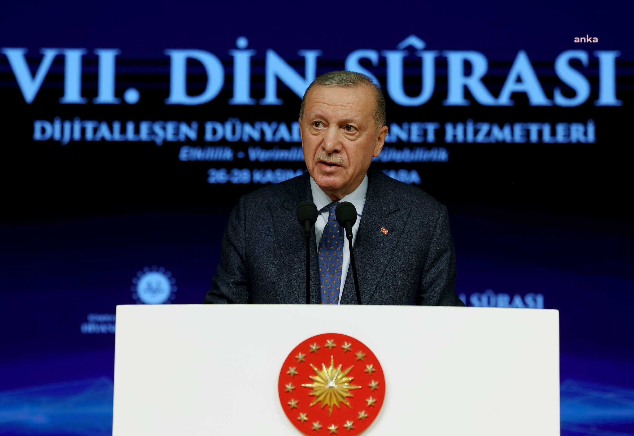 Cumhurbaşkanı Erdoğan: “Dijital hareket, yeni bir yapay din oluşturuyor”