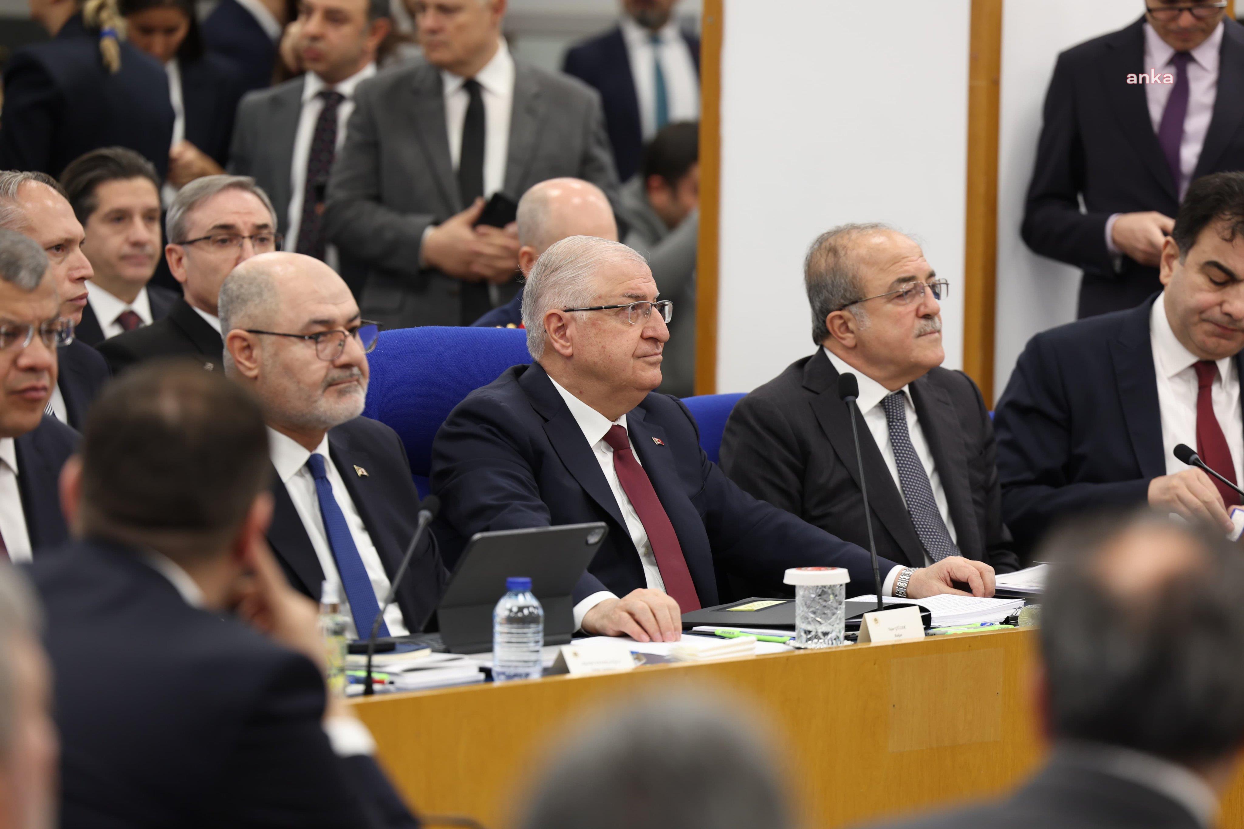 TBMM Plan ve Bütçe Komisyonu... Bakan Güler: "ABD'nin Yunanistan'da hangi üsleri kullandığı tarafımızca bilinmektedir"