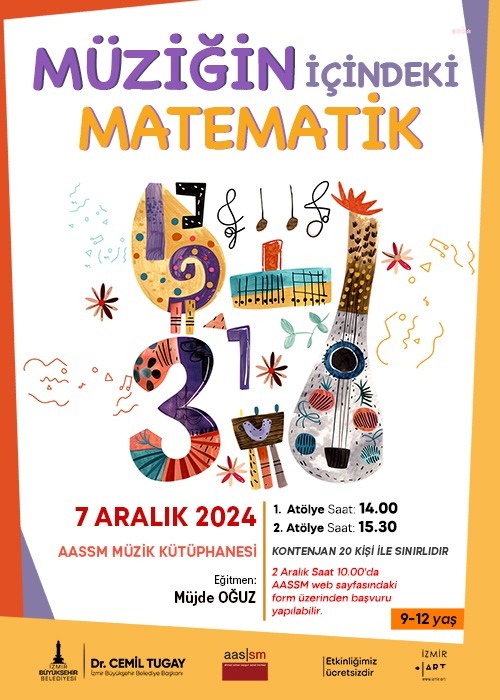 İzmir AASSM ile 2024’in son ayında dolu dolu program