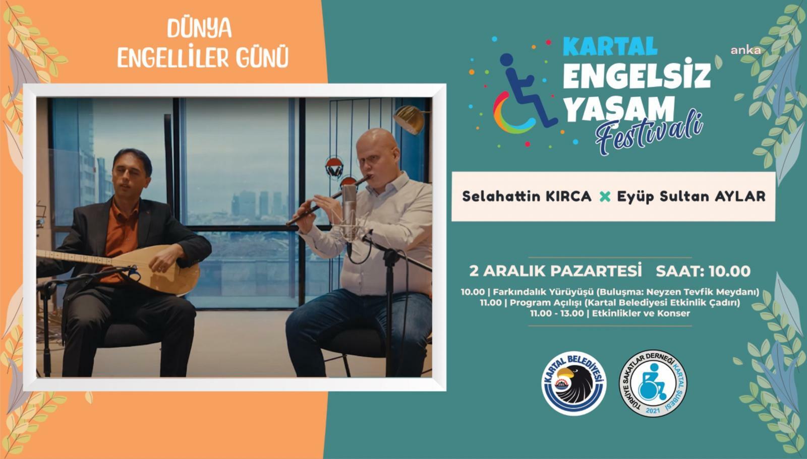Kartal Belediyesi, 'Engelsiz Yaşam Festivali' düzenliyor
