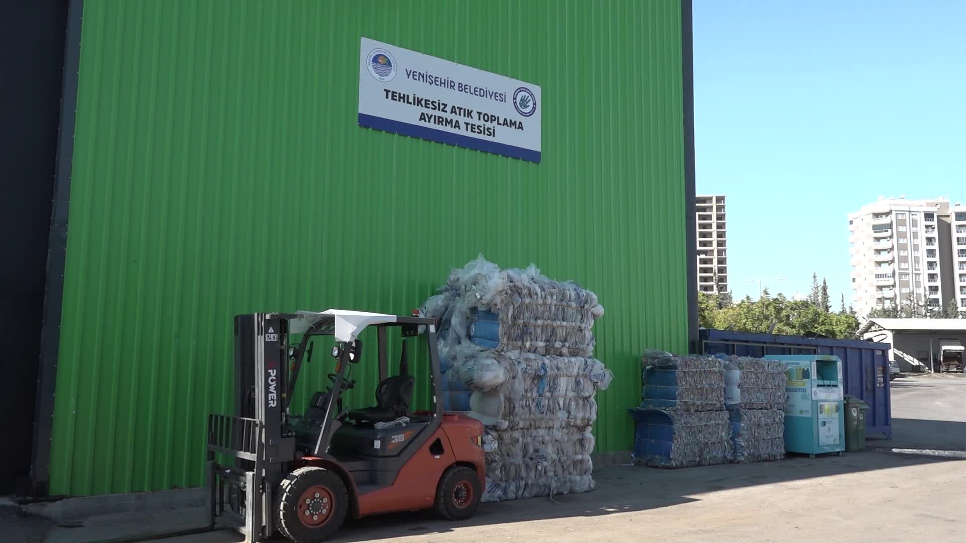Yenişehir Belediyesi, Ambalaj Atığı Toplama ve Ayrıştırma Tesisi’nin kapasitesini artırıyor