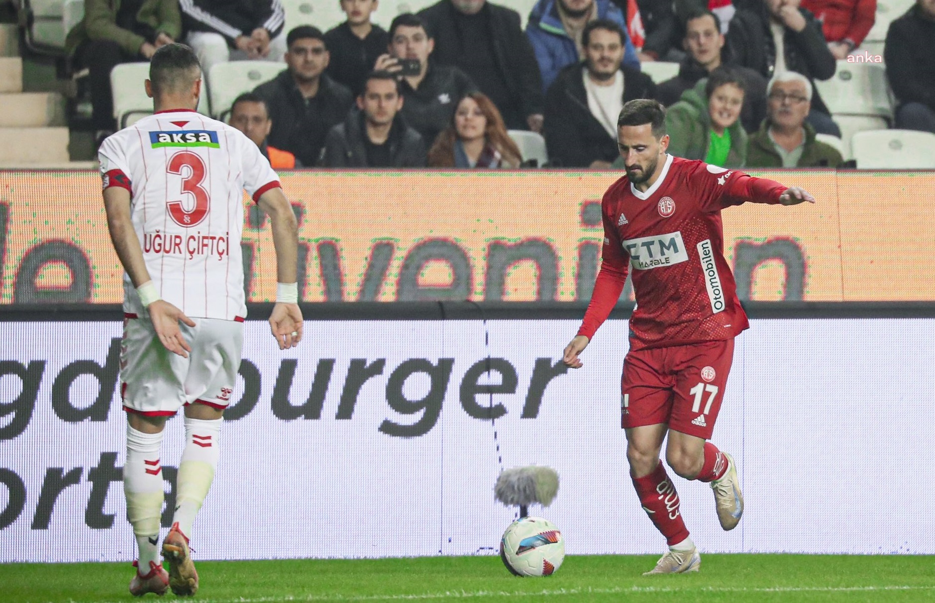 Antalyaspor,  Sivasspor’u 2-1 mağlup etti