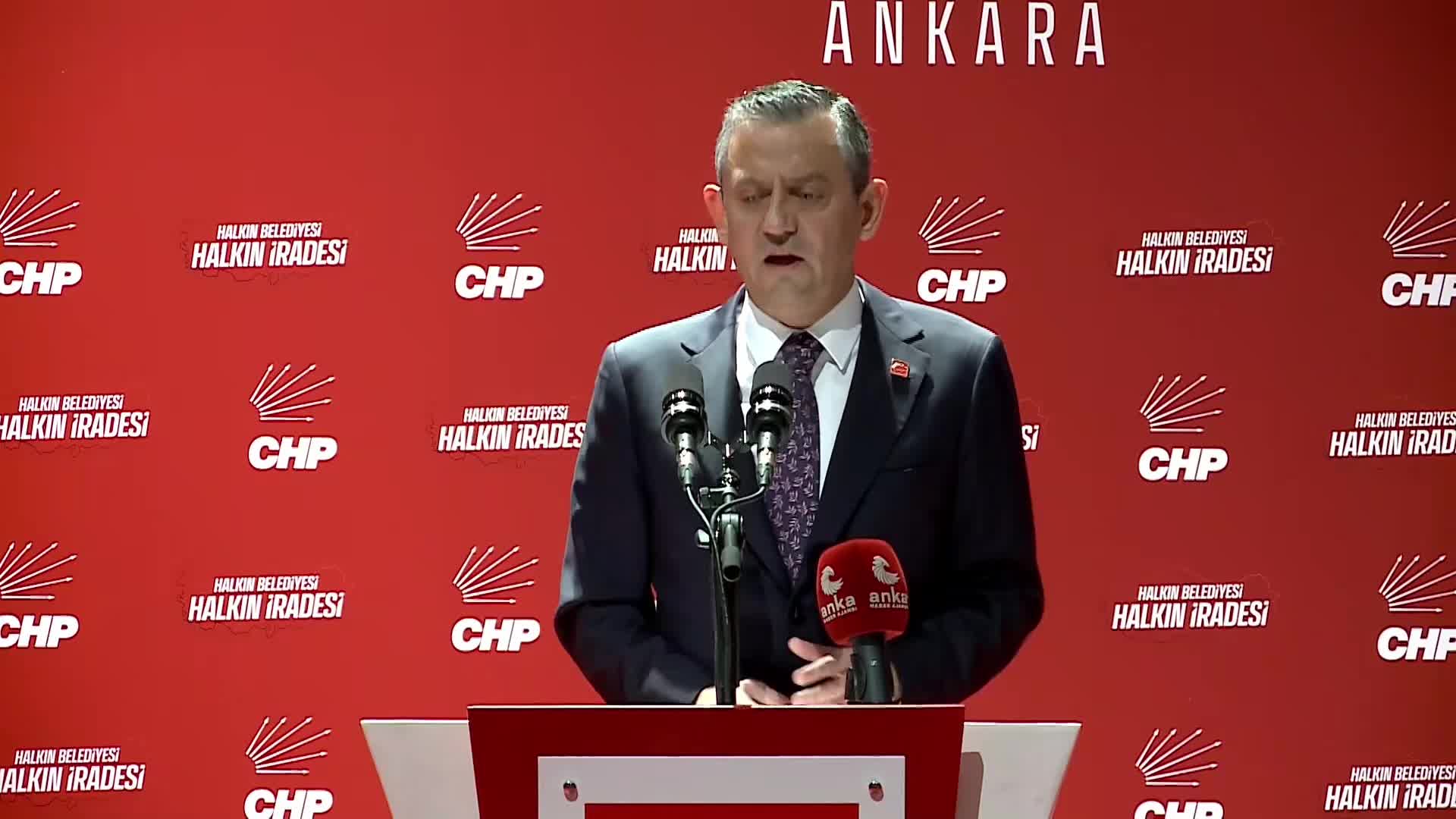 CHP'nin Belediye Başkanları Toplantısı... Özel: ''Gazi Mustafa Kemal Atatürk’ün partisi iktidara yürüyor''