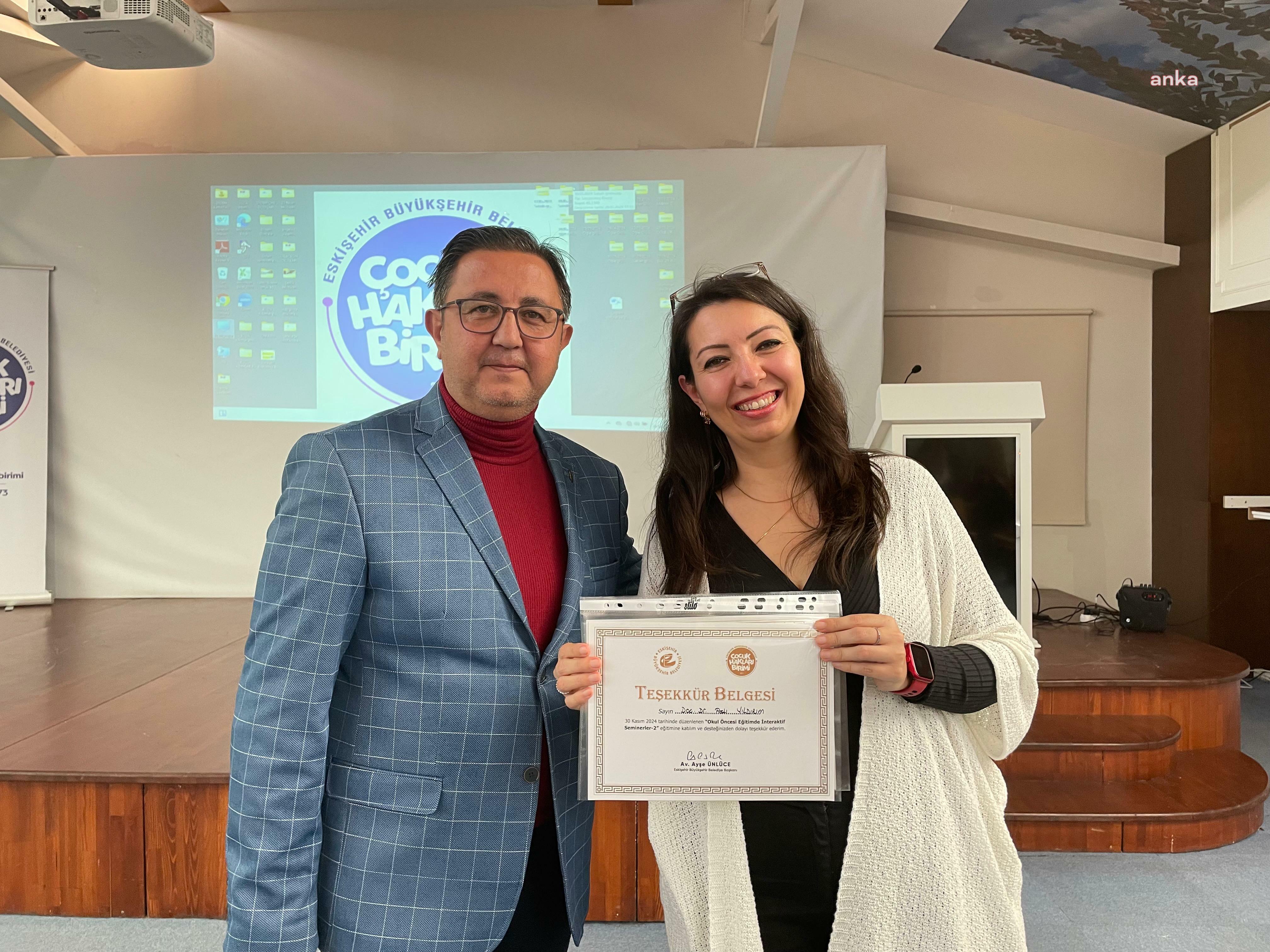 Eskişehir Büyükşehir Belediyesi'nden okul öncesi öğretmenleri için seminer