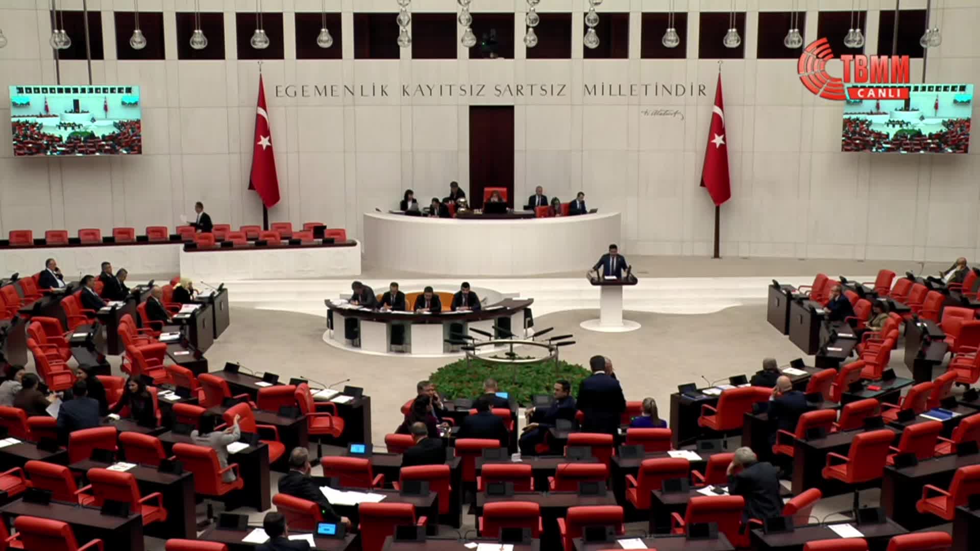 TBMM Genel Kurulu... Bülent Kaya: "'Zalim İsrail'e petrol göndermeyin' demenin neresi Cumhurbaşkanına hakaret?"