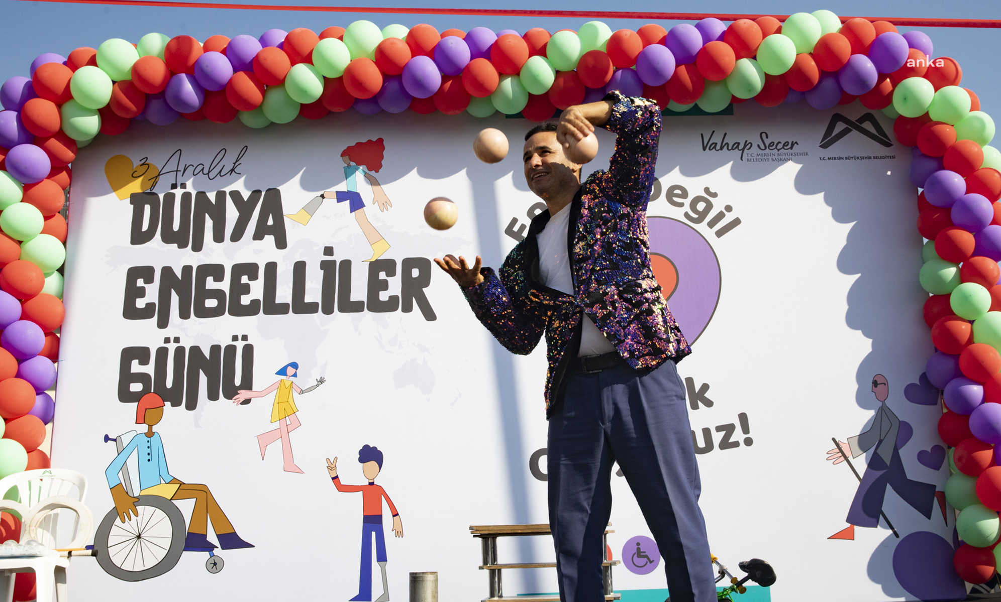 Mersin Büyükşehir Belediyesi, Dünya Engelliler Günü'ne özel etkinlikler düzenledi
