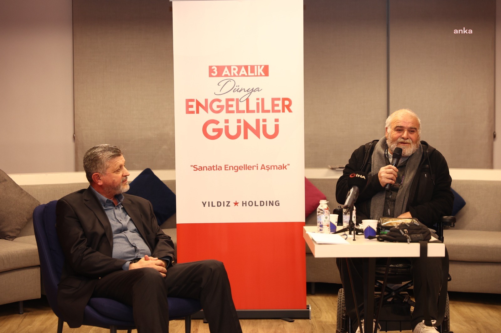 Yıldız Holding, sanatla engelleri aşan bir hikayeye tanıklık etti