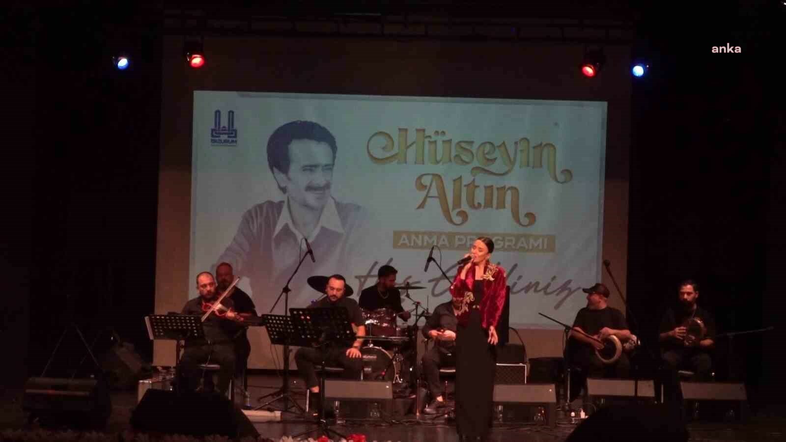 “Arabesk müziğin taçsız kralı” Hüseyin Altın, Erzurum'da anıldı